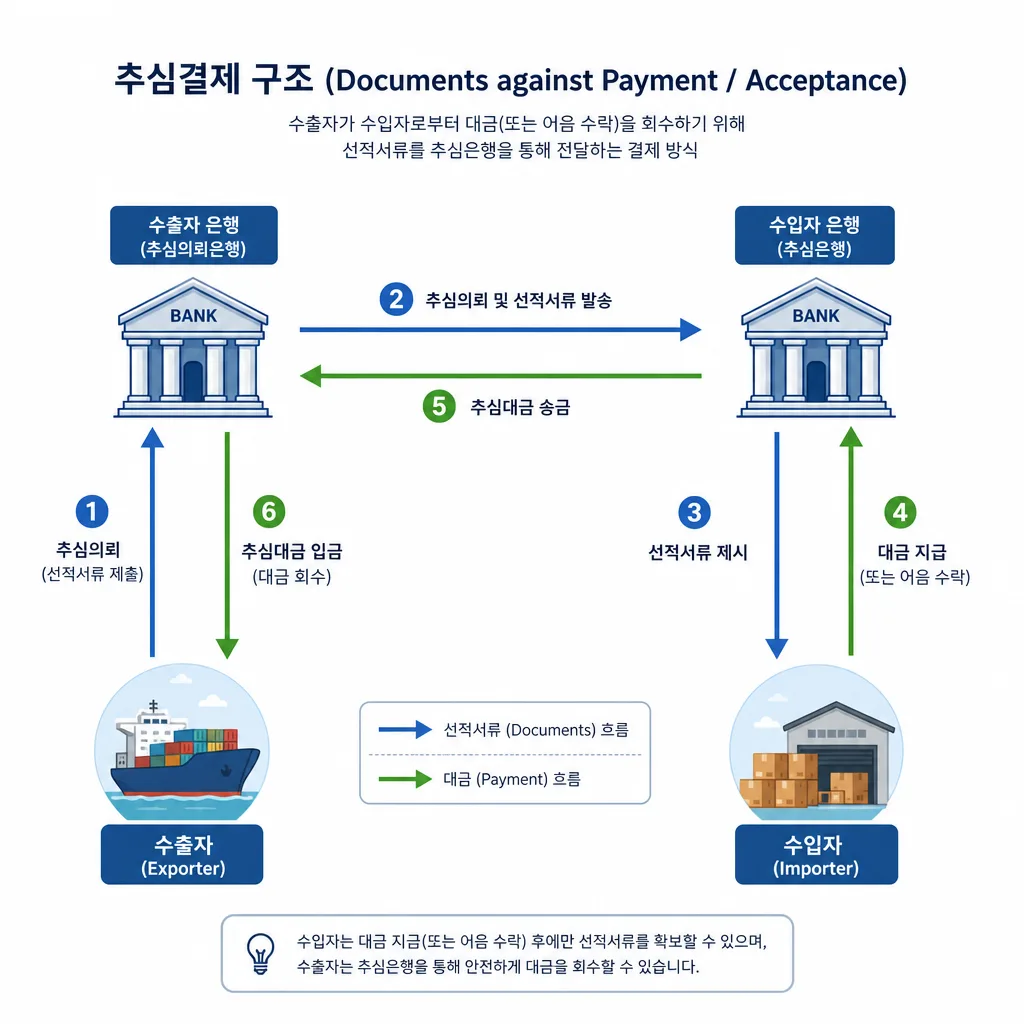 무역결제 D/P와 D/A 차이 비교