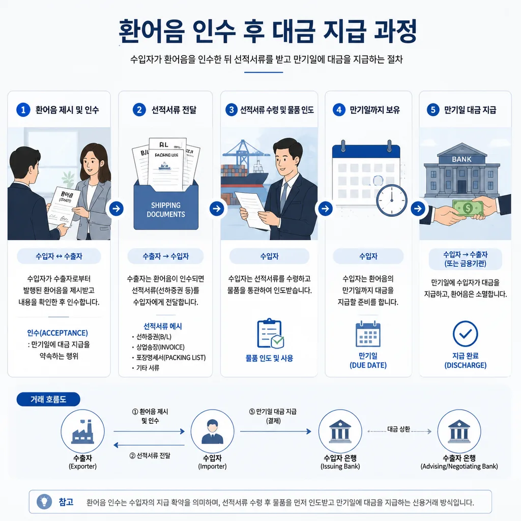 D/A Documents against Acceptance 거래 흐름