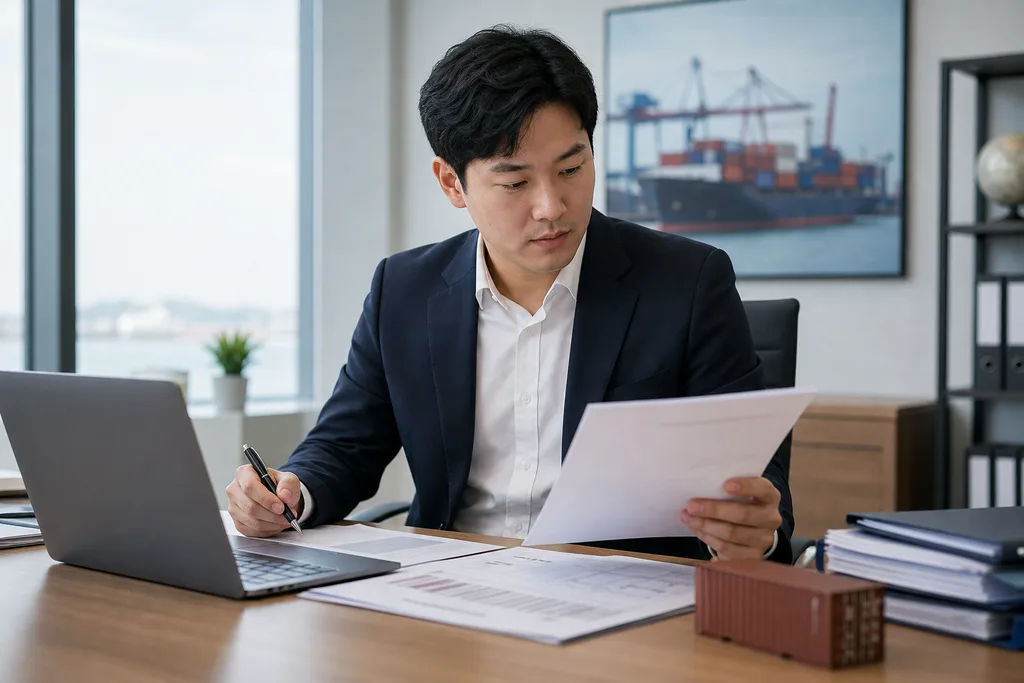 해상운송 절차 체크리스트